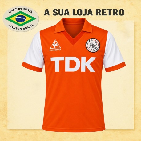 Camisa retrô Ajax Le Coq- HOL