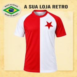 Camisa retrô Slavia praga 1970