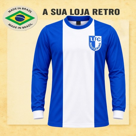 Camisa retrô Magdeburg ML -1980