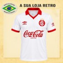 Camisa retrô Internacional DRYFIT Branca Umbro 1989