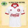 Camisa retro Internacional branca umbro manga curta