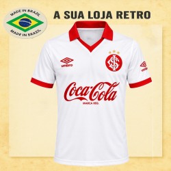 Camisa retrô Internacional Branca Umbro 1989