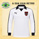 Camisa retrô Austria Branca ML- 1978