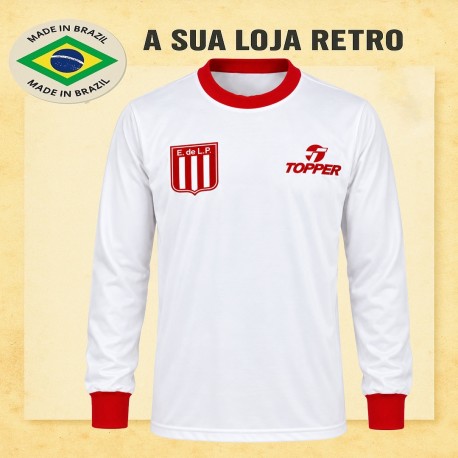 Camisa Retrô Estudiantes de La Plata 1980- ML ARG