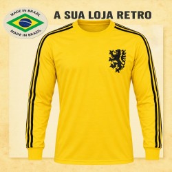Camisa retrô Holanda Goleiro ML - 1970