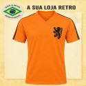 Camisa retrô Holanda Yohan Cruyff - 1974
