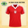 Camisa retrô Polonia -1984