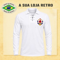 Camisa retrô Yugoslavia Branca ML-1950