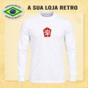 Camisa retrô Tchecoslovaquia branca 1970