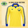Camisa retrô Romenia logo ML 1987