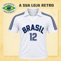 Camisa retrô Brasil de Volei - 1984