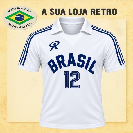 Camisa retrô Brasil de Volei rainha - 1984